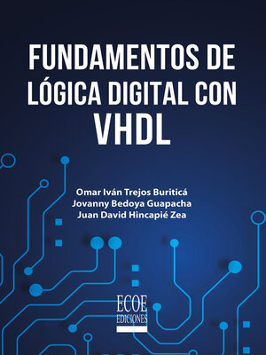 cover image of Fundamentos de lógica digital con VHDL--1ra edición